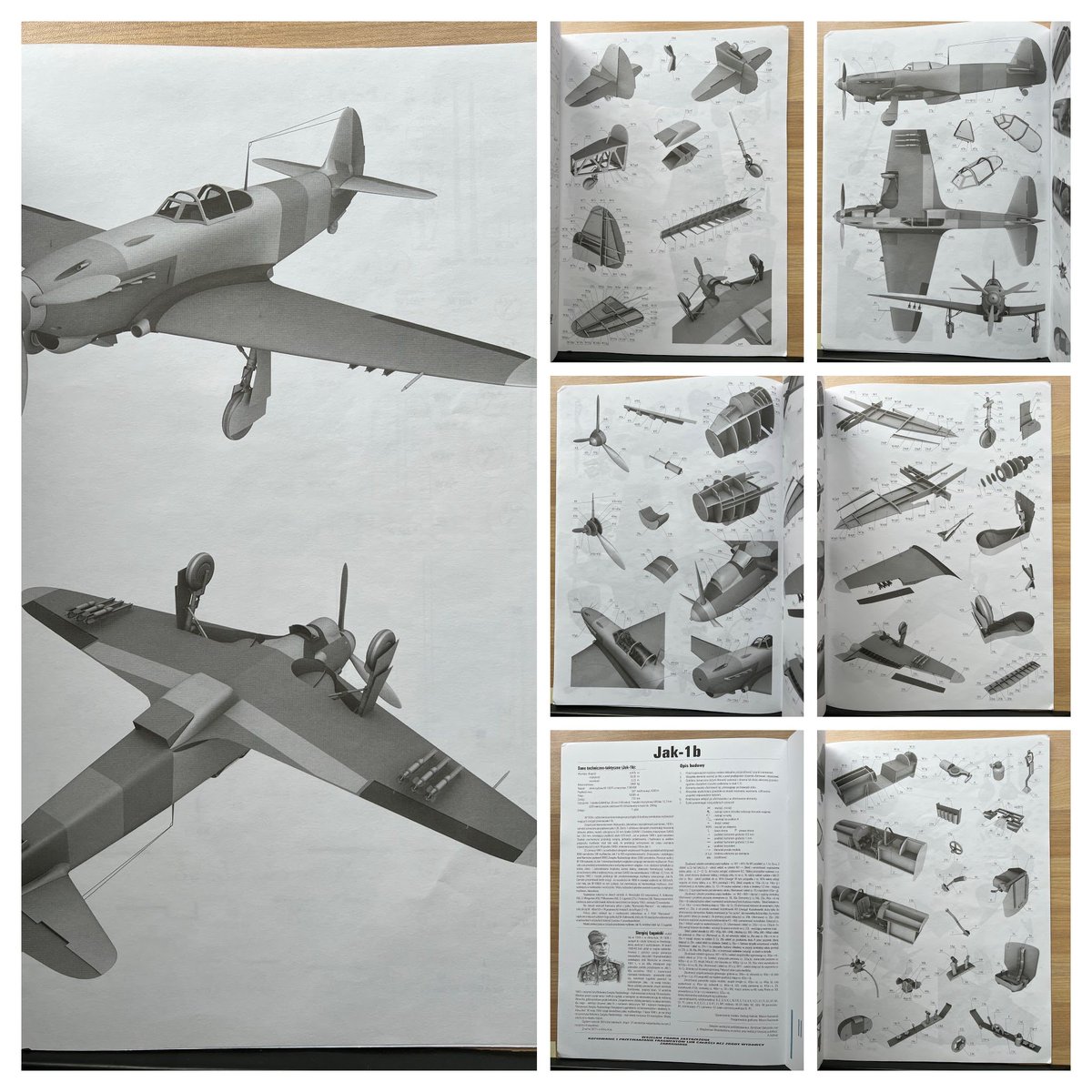 kggbuild's tweet image. 🛩️  Jak-1b / scale 1:33 / Halinski / 1 2007
#kggModelCollection #papermodel #jak1
color parts: 3 pages 
cardboard parts: 1 pages
instruction: 7 pages

See more → crafolio.com/kggbuild/folio…