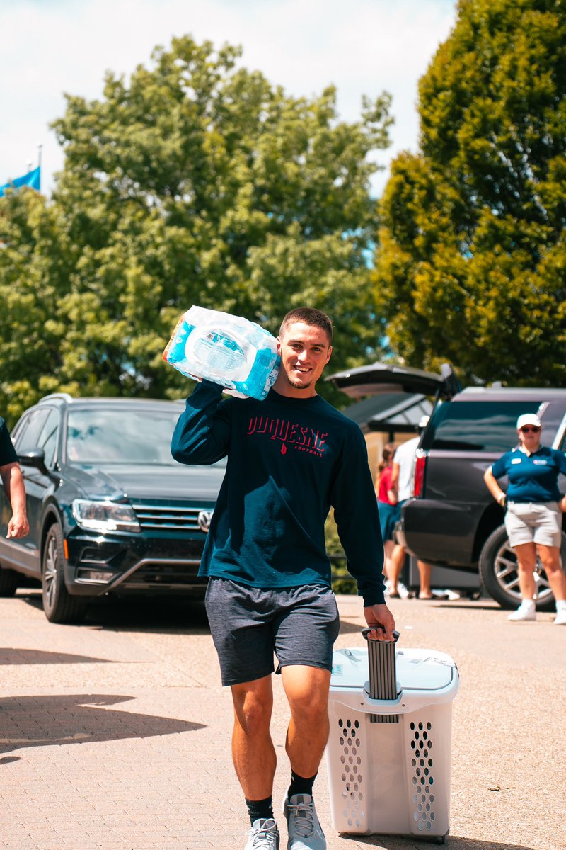 Lifted some boxes &amp; carried some things on <a href="/duqedu/">Duquesne University</a> move in day 📦

#GoDukes