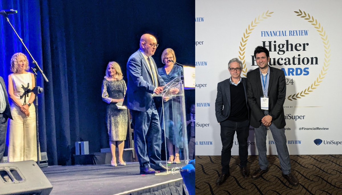 Well done to the The <a href="/latrobe/">La Trobe University</a> Victorian Virtual Emergency Department team on winning the AFR Industry Engagement award last night!! I was thrilled to make it to the finals with AlleSense; congrats to the winners at UNSW and University of Sydney in our commercialisation category.