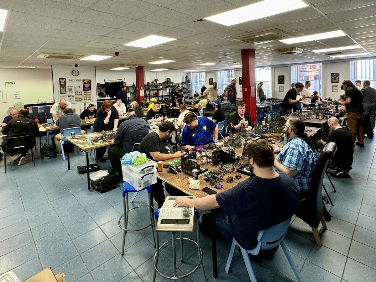 We just had our busiest night of the year so far! 

52 gamers were in rolling dice - and we still had some room!

Seeing so many people come together as one big community is why the club exists and why we all volunteer our time to help run it. So thankyou to everyone who came in!