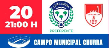 Nacional10x's tweet photo. Preferente Autonómica - Amistoso
Tablas en el choque EDMF Churra - CD Cotillas (2-2). Los de Pilova remontan e igualan con los goles de Pablo Mora y Azahari, ante todo un aspirante al ascenso. Mejor imagen tras la reanudación https://t.co/t6rTEaDkgV