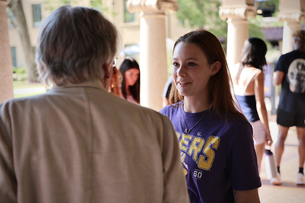 LSUResLife's tweet photo. Residential College students are spending their Tuesday evening at their respective convocations where theyβll learn the ins and outs of their academic centered community. ππ
#LSU | #myLSUhome | #LSU28 https://t.co/82qUUWPN5h