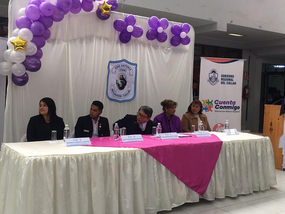 drecallao's tweet photo. 📢 | El Dr. Ciro Castillo Rojo, junto a destacadas autoridades educativas, como la Dra. Giovanna Estrada Claudio, directora de la DREC y la gerenta del CAFED, Amparo Muguruza Minaya, inauguró 3 nuevas aulas en el Centro de Educación Básica Especial "San Antonio" en Bellavista. https://t.co/pdaIwngavu