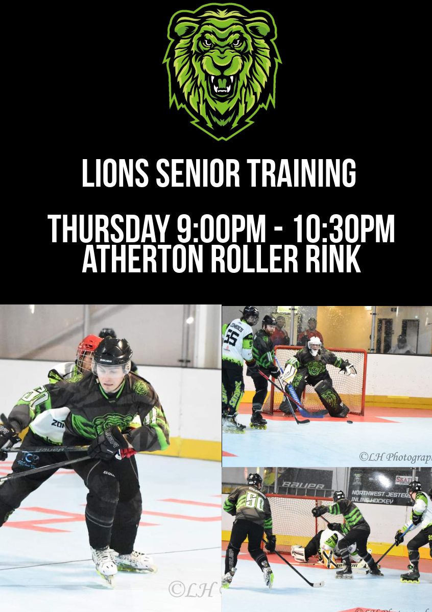 Looking for an extra session this week we have 1 keeper and a few player sports available.

9-10:30pm Atherton Roller Rink.

£10pp for more information drop us a message.

#Training #Inline #Thursday #Atherton