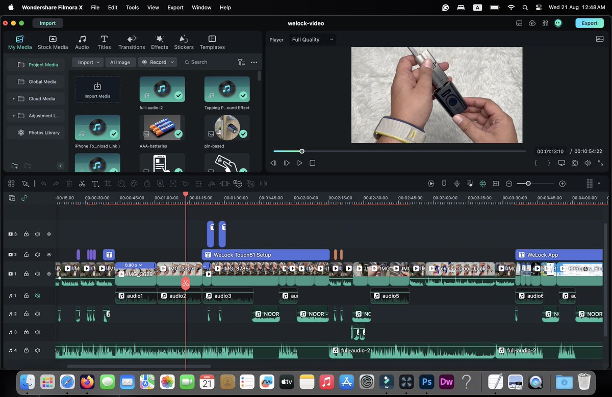 tjml's tweet photo. Check out the Fingerprint Smart door lock video project Screen :)
Took 3 days to finalize the project and it was finally scheduled on my YT channel :)
1 - Storyboard
2 - Script Writing
3 - Video Editing and Mixing
4 - Audio Editing and Tunning :)
#YouTube #audiomen #viralvideo https://t.co/FsdBu5fCTo