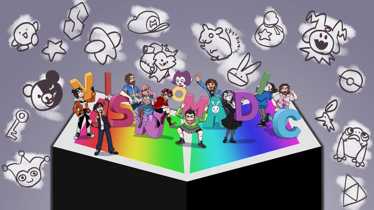 VisNomadic's tweet photo. We got a new banner :>

Art amazingly done by @RebaMedia PLEASE admire this work! https://t.co/g2wfs85cUs