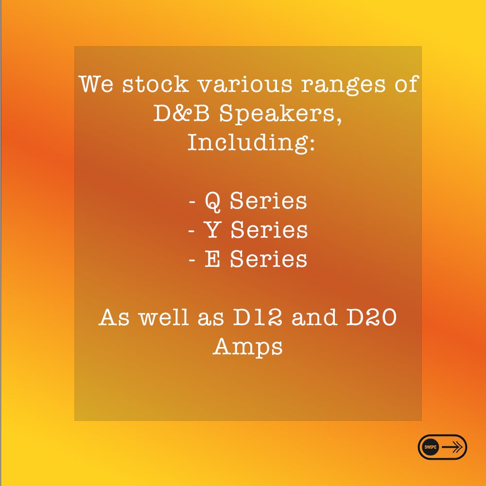 aventivegroup's tweet photo. D&amp;B PA systems available to hire. Please get in contact with us for a bespoke quote.
✉️: Hire@TheAventiveGroup.com

#dbtechnologies #y7p #q7 #d12 #speakers #pa #theaventivegroup #tag #av #avtech #teamaventive https://t.co/Z2uwipX0lC