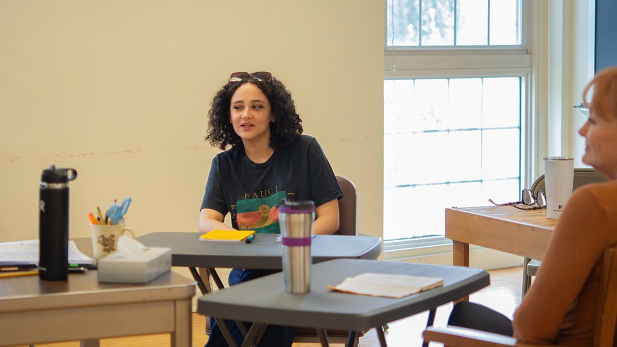 Delaware_REP's tweet image. It&apos;s getting busy at the REP.  WHAT THE CONSTITUTION MEANS TO ME had it&apos;s first rehearsal today.  We&apos;re going to have dueling rehearsals for our September shows! 😆 
#WeAreTheREP #DelawareREP #ResidentEnsemblePlayers #Theatre #rehearsal