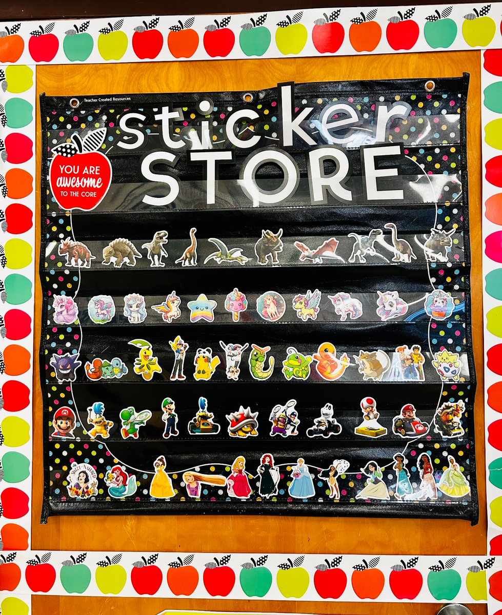 CastanedaClass's tweet photo. Our classroom sticker store is now OPEN! 😍🤩🥳 https://t.co/BRSriRfnV0