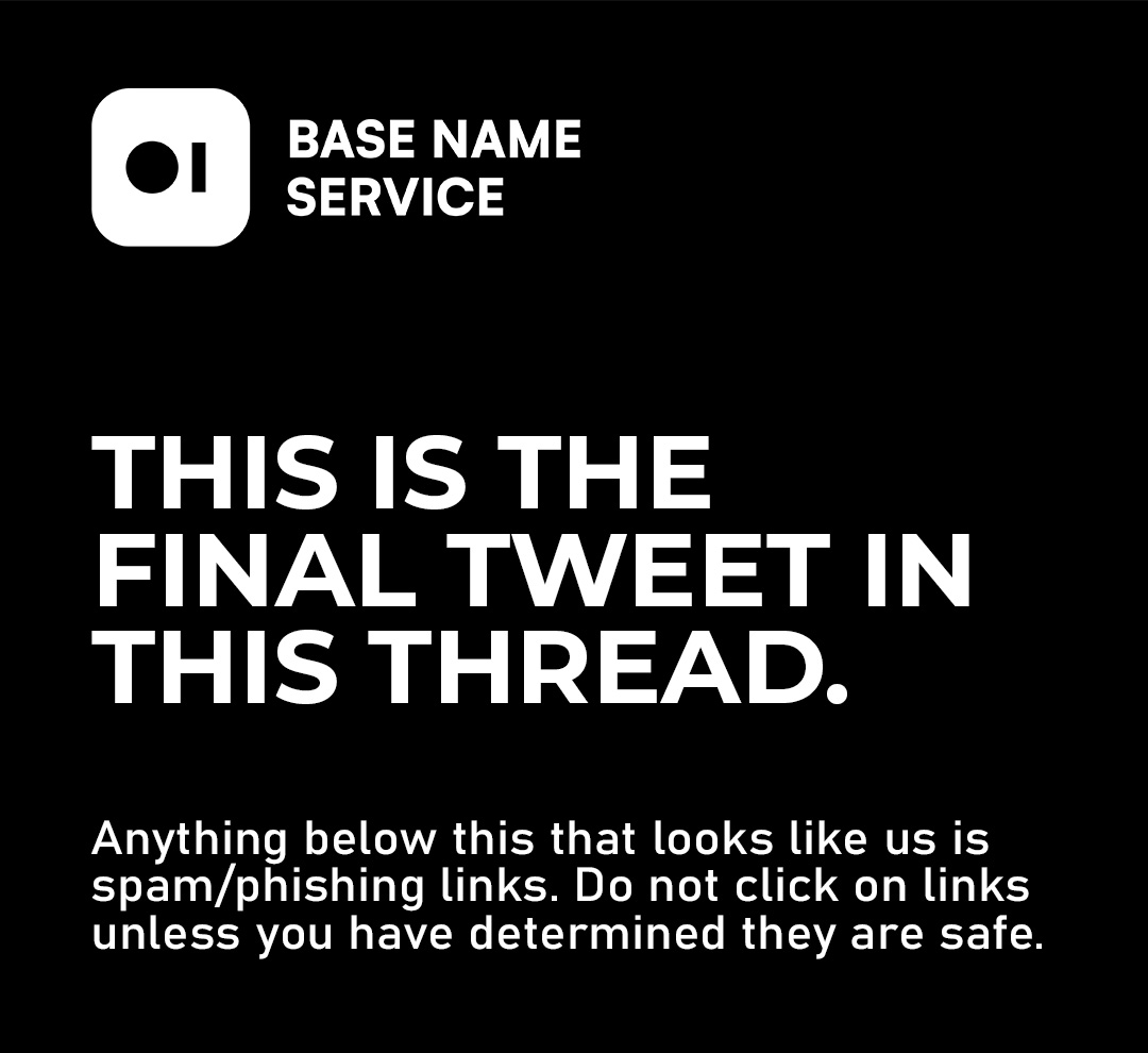 Base Name Service (BNS) 🛡️ tweet media