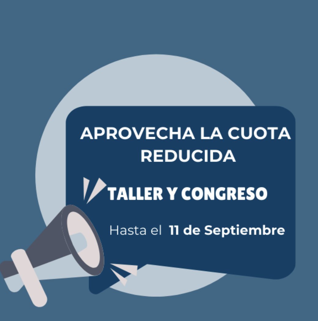 sediabdomen's tweet photo. Aprovecha la #CuotaReducida hasta el 11 de septiembre y apúntate al #TallerSedia y #CongresoSedia. 
Y no te pierdas la cena oficial del congreso en el @BaluarteDeLosMártires!!!
Toda la info en 👉🏻 https://t.co/fUslr5GBDm https://t.co/ArXNNnGpJj