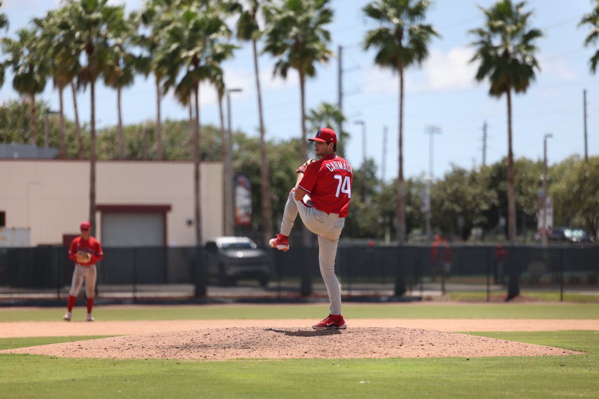 Threshers's tweet photo. Welcome to Clearwater, @CarmackKyler2 &amp; Eli Trop 🌴

RHPs Kyler Carmack and Eli Trop have been promoted to the Clearwater Threshers! https://t.co/EulVLQievX