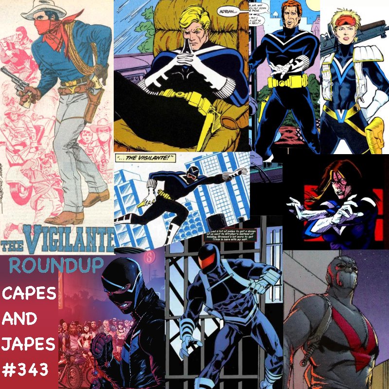 capesandjapes's tweet photo. Today we mostly talk about Greg Sanders and Adrian Chase but we also touch upon the fistful of other characters who have carried the Vigilante name! Unsurprisingly, with such a generic name, it's many, and they sure are working outside of the law

https://t.co/sijYZ2uGia https://t.co/hflAYbnN6G