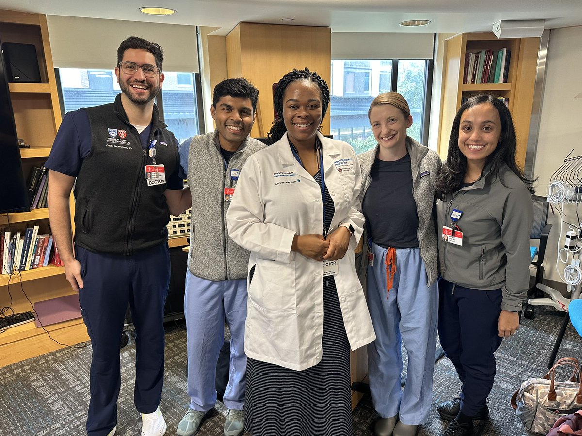 BIDMC CV Fellowship (@bidmcvfellows) on Twitter photo Congrats to <a href="/emefahloccoh/">Eméfah C. Loccoh, MD</a> for finishing her first clinical case conference presentation as an F1! She had this stellar crew of fellow F1’s in the front row supporting her 😊 🎉 Congrats to <a href="/emefahloccoh/">Eméfah C. Loccoh, MD</a> for finishing her first clinical case conference presentation as an F1! She had this stellar crew of fellow F1’s in the front row supporting her 😊 🎉