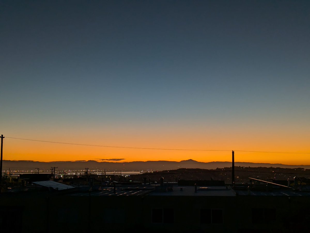 Lots of early mornings lately