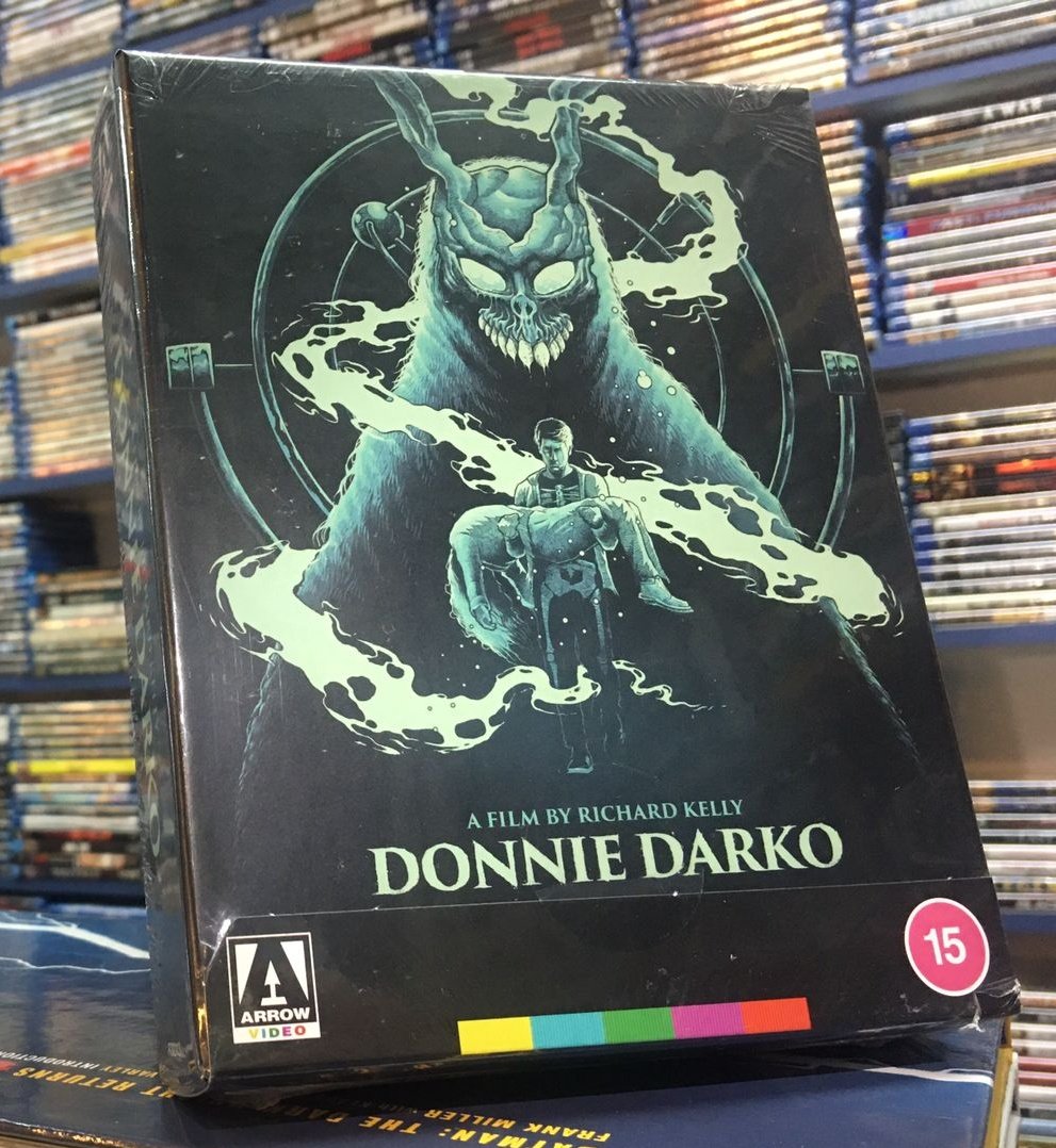 _filmico's tweet photo. Varios UHD4K de este tipo:
Una edición del British Film Institute para #TheProposition.
Una versión de 5 discos para el clásico #TheLadykillers.
El desaparecido UHD4K limitado de Arrow para #DonnieDarko.
O una #IngloriousBasterds en steelbook con pósters y booklet: https://t.co/ys7rWi2ccw