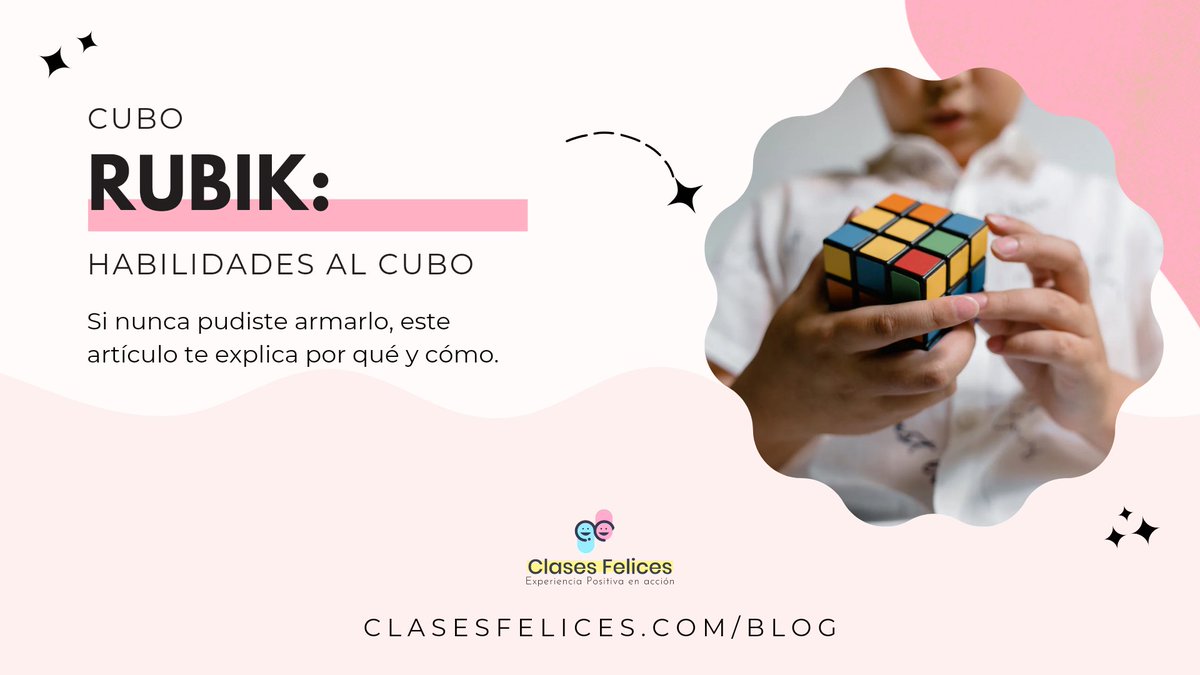 Celebro el 50° aniversario de la creación del cubo #Rubik con esta nota donde si aun no se animan a aprender a resolverlo, podrán ver que no es tan difícil. Espero que se animen! ☺️ <a href="/Vulcanita_/">Vulcanita</a> <a href="/Rubiks_Official/">Rubik's</a>
⬇️
clasesfelices.com/post/cubo-rubi…