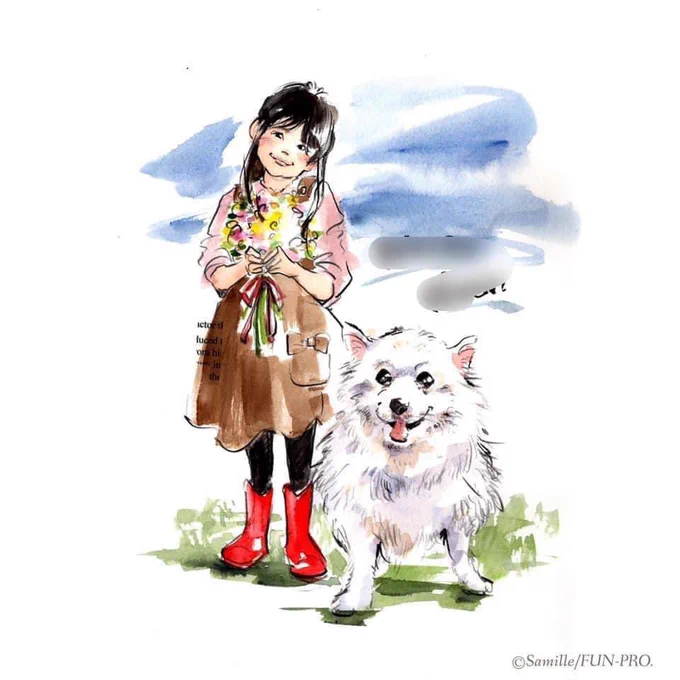  #透明水彩 