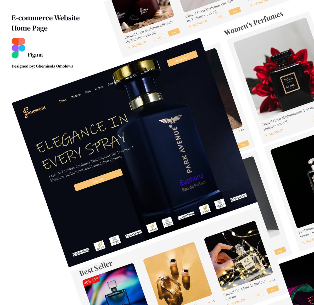 mygbemi's tweet photo. Just wrapped up designing a vibrant and intuitive e-commerce homepage.
Check my behance for the full design:
https://t.co/e9es281w4F
#UIDesign #UIChallenge #40DaysChallenge #40DaysUIDesign1 https://t.co/hlC2qG1z4X