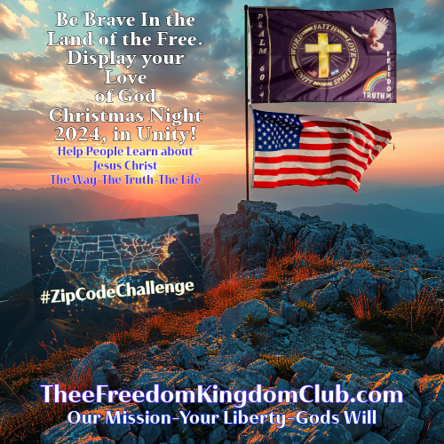 TheeFreedomClub's tweet photo. Bless you @AngelOfficial - it's an honor to march beside you for His Glory! #HisNameIsJesus #HeSaves #HeIsTheHead #WeAreTheBody  #UnityOfTheFaith #OurVictory - https://t.co/dmAuKpfCns #Christmas2024 #ZipCodeChallenge #BuildTeams2ConquerFreedom #LiveOutTheMeaning https://t.co/YDQKaH7Qrd