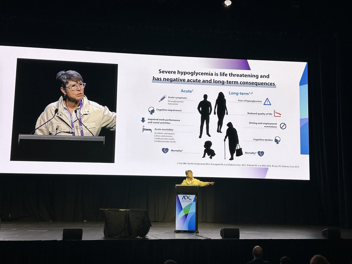ev_parr's tweet image. At my favourite conference #adc2024, kicking off with Prof Chantal Mathieu giving an engaging presentation feat. a refreshing overview of technology supporting those with T1D