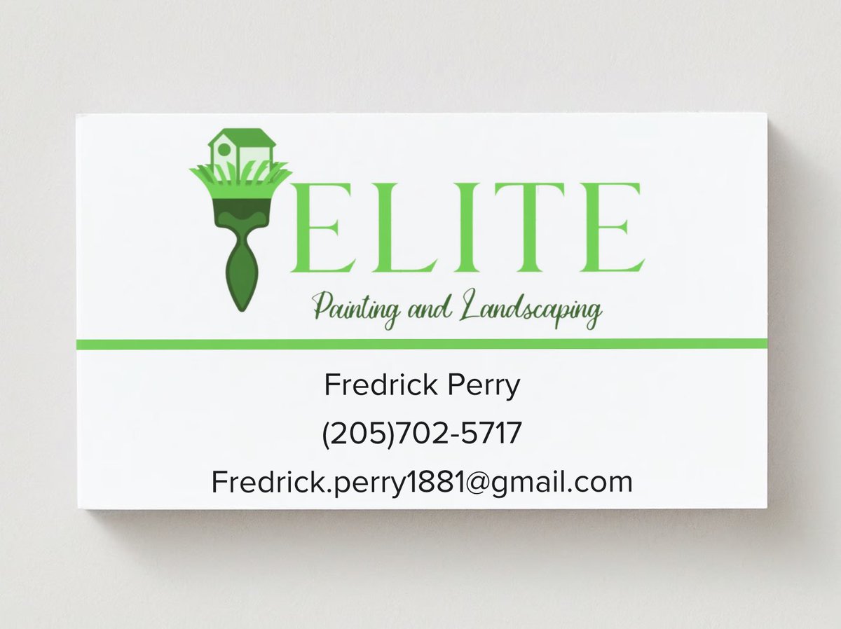 psdigitsolution's tweet photo. Thank you to Elite Painting and Landscaping for allowing us to create their business cards.

#supportsmallbusiness #supportblackbusinesses
#Marketing #businesscards #perrysdigitalsolutions #tuscaloosa https://t.co/l59JIgsJnM