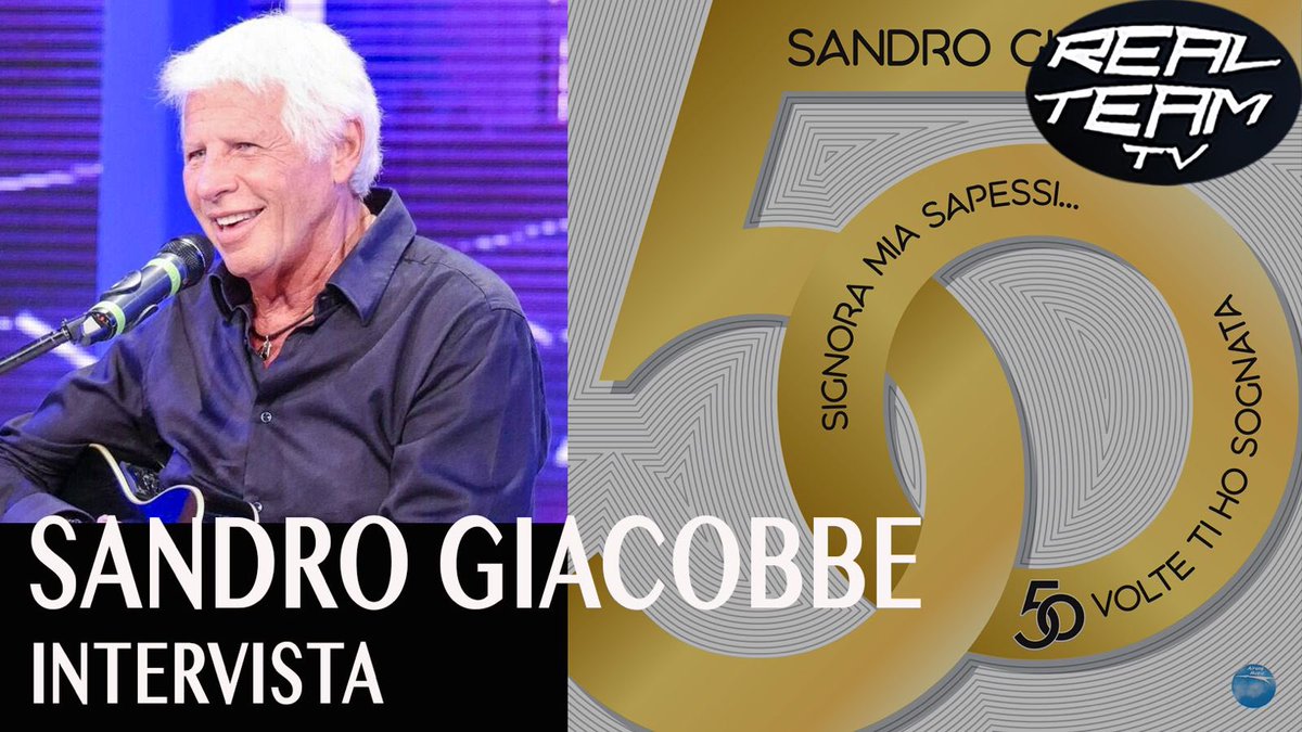 giusy_randazzo's tweet photo. 🎙️ 🎥 La mia #intervista qui 👉🏻 https://t.co/LImMWoT5Zl

@RealTeamTV intervista #SANDROGIACOBBE @giacobbe_e 

“Signora mia sapessi.... 50 volte ti ho sognata” 

👉🏻 https://t.co/ynuSsGAPW6

📺 👉🏻 canale 268 DTT NAZIONALE https://t.co/G7BFfKRf0U