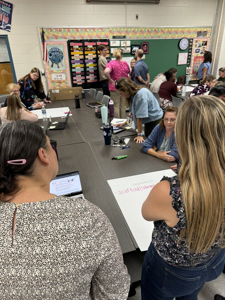 MsGriffith7's tweet photo. @BrandeisBears teachers participated in conversations surrounding prejudice elimination and created posters to help guide intentional implementation of lesson descriptors in and out of the classroom. @JCPSDEP1 @JCPSZone2 https://t.co/NHCOzlfbPu