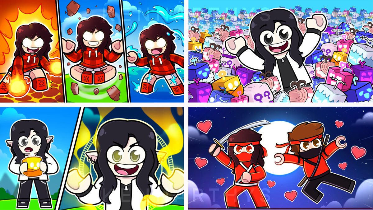 Roblox thumbnails 🎲

Im available for commissions !
DM💌

#roblox #robloxart  #YouTube