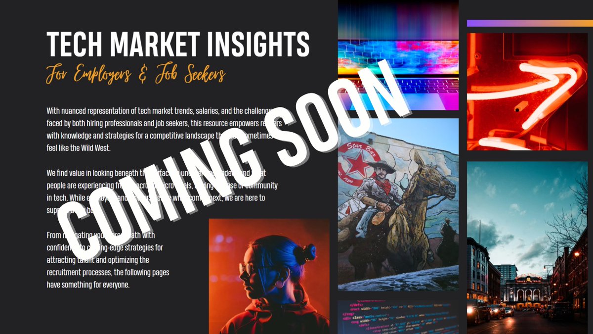 BWBacon's tweet photo. From harnessing global talent to finding professionals with the right skills, BWB's Tech Market Insights Guide is packed with strategies to help growing companies put their best foot forward.

Available for download 8/22!

#TechMarketInsights #Hiring https://t.co/iCelqJti3L
