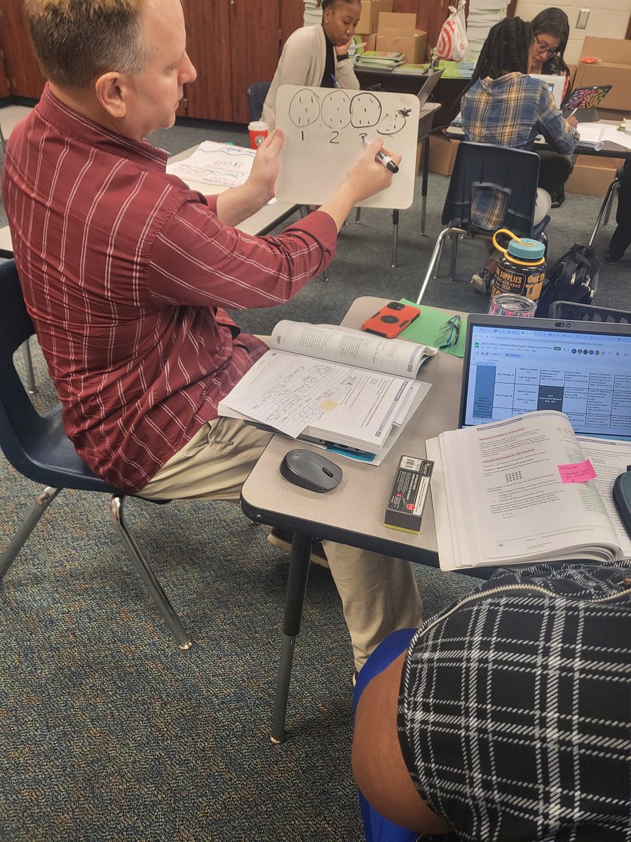 MrsFlegeance's tweet image. It was all "At Bats" @Burchett_ES Extended PLC today. Way to internalize 3rd grade @eureka_math lessons (concept development). @SpringISD #MagicStartsHere