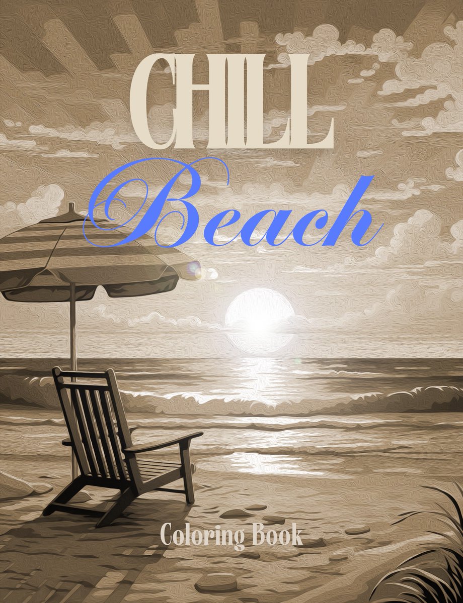 YouSaid_Pie's tweet photo. Chill Beach - Coloring Book: 45+ Boho-Inspired, Serene, and Stunning Beach Scenes for Teens and Adults https://t.co/nHIEKw1D4y #Amazon via @Amazon 
#coloringbook #ihavethisthingwithcolor #beaches https://t.co/jlZnXSzU7D