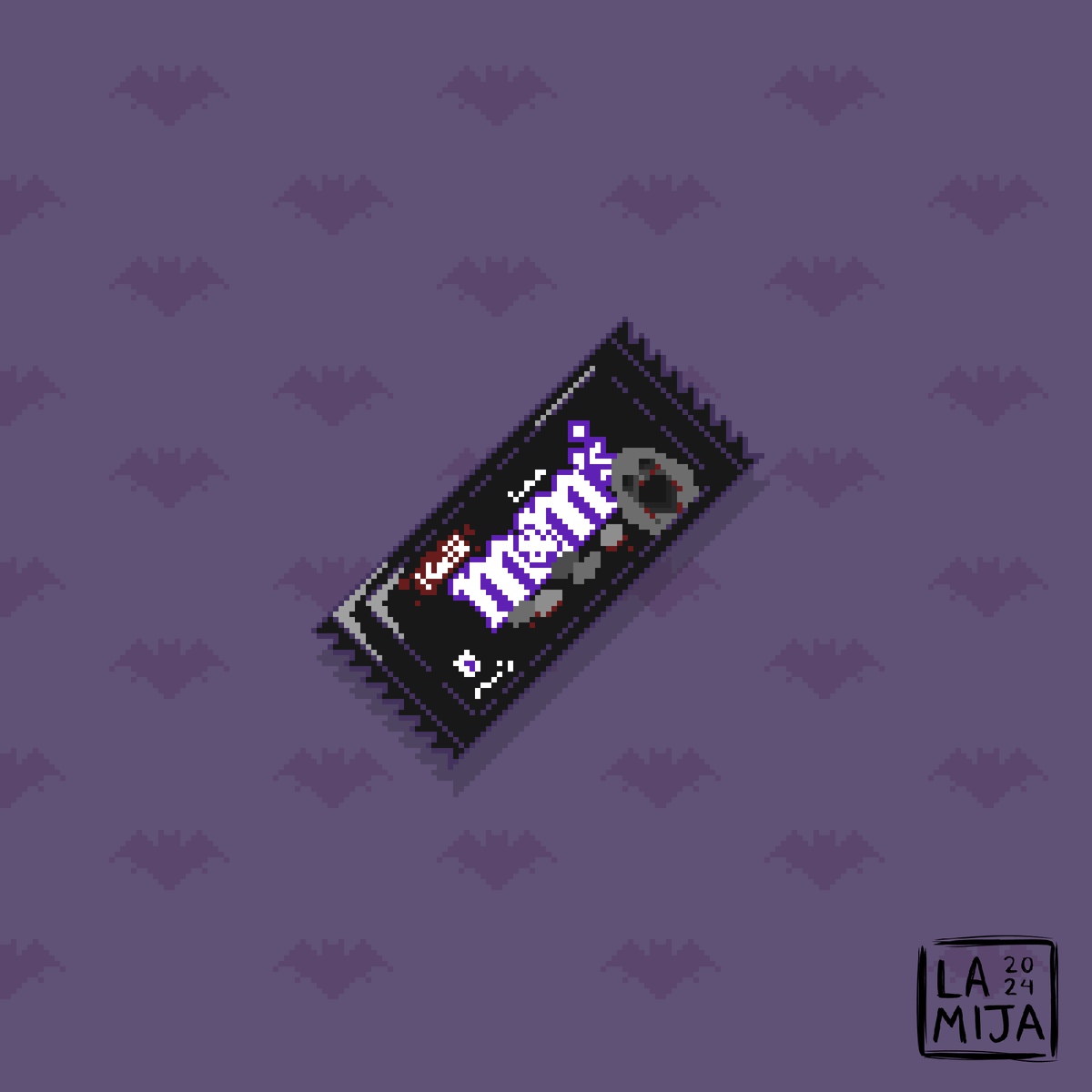 MaryTheLazyOne's tweet image. Fuck you! *gothifies your m&amp;amp;m's*
#pixelart #goth #mnms