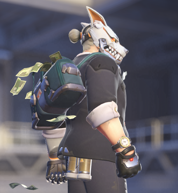 Valruniaa's tweet photo. WAIT WHY DOES HEIST 76 HAVE A MANBUN?!!
#Overwatch2 https://t.co/VT4N9J9PgQ