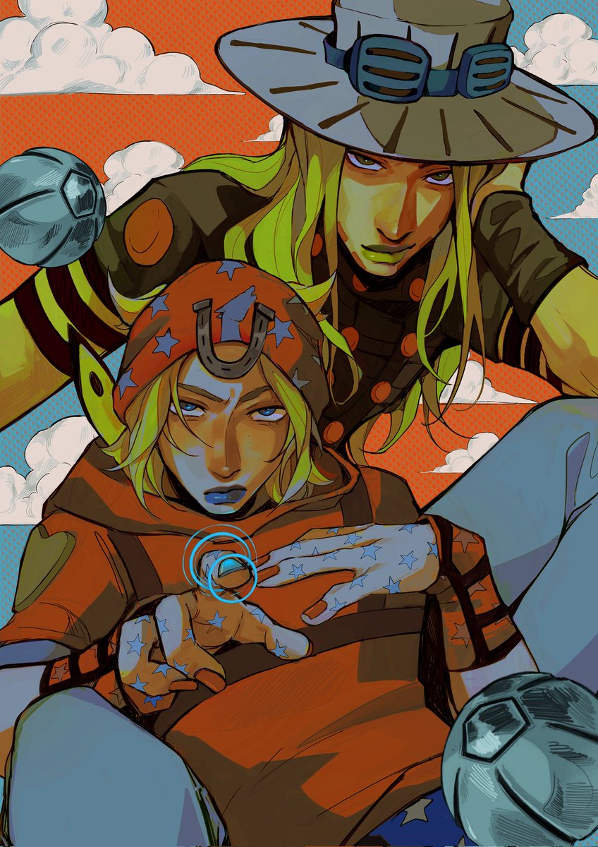 yissopiart's tweet photo. 🏇🏇 
#sbr #jjba https://t.co/1LGHTRvWO6