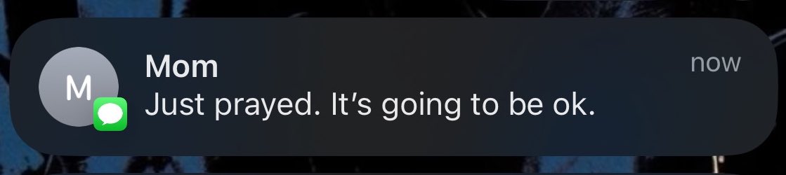 told my mom i spilled coffee on my laptop