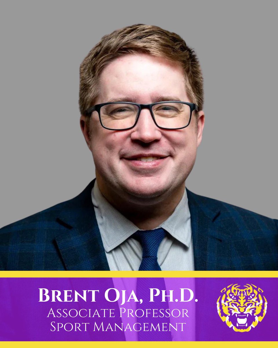 Some (well known) news: I am extremely excited to join <a href="/LSU/">LSU</a> as an Associate Professor of Sport Management! I’m looking forward to contributing to the already amazing faculty of <a href="/LSU_Kinesiology/">LSU School of Kinesiology</a> and more specifically <a href="/LSUSportMgt/">LSU Sport Management</a>. Geaux Tigers!!!