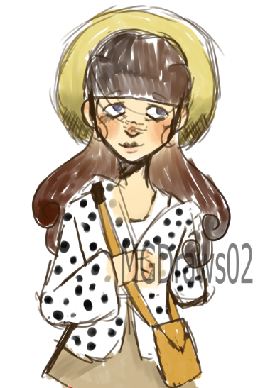 MGdraws02's tweet photo. colored ver of my ver of dolores from #UmbrellaAcademy :D she's lost her arm when she was younger! i tried to have her have familiarity with her canon self. but not? that if Five saw her. he'd do a double take! now after I'll share art of five/dolores through this timeline https://t.co/5f5tS8KNwe