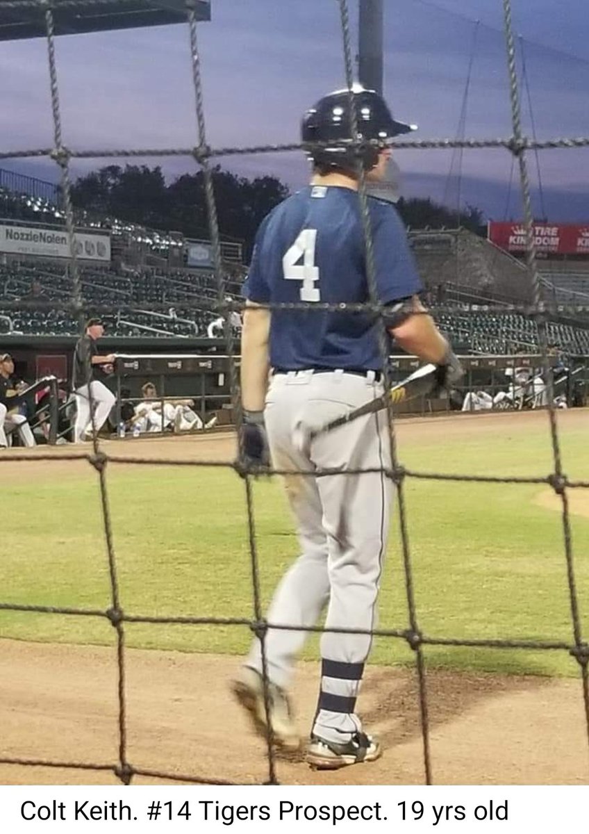 GreeneTorkelson's tweet image. Memory popped up on my phone today from 2021 single A game in FL. #ColtKeith