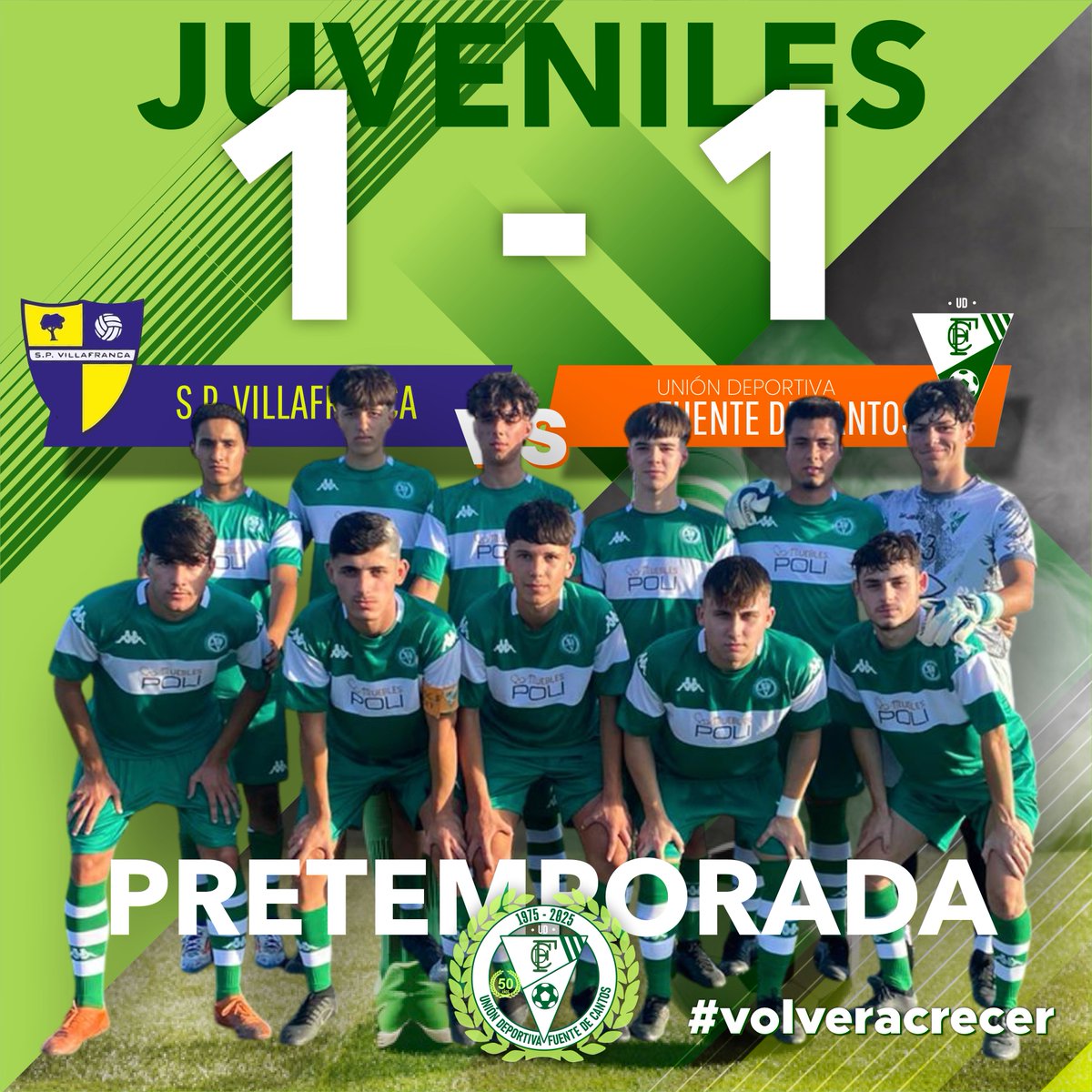 UDFDC's tweet photo. #pretemporada #juveniles #udfdc vs #villafranca @seguidores @FdcUd https://t.co/kz0Nr7PXje