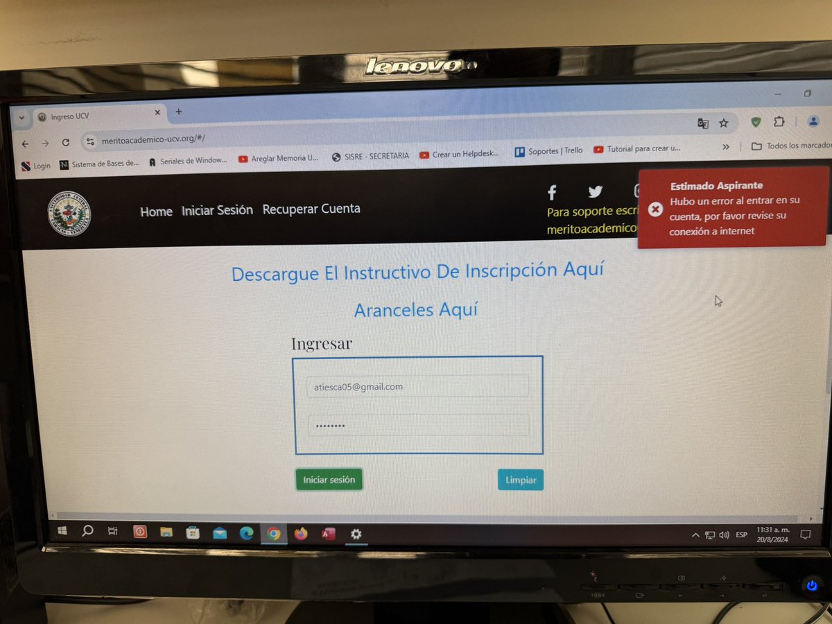 VivaLaUCV's tweet photo. Ante las quejas de los aspirantes que se les ha imposibilitado presentar el SIMADI, a la @SecretariaUCVe le preguntamos

¿Cómo es posible que hagan el test cuando el personal de la UCV está de vacaciones y no hay nadie calificado quien atienda las dudas de los bachilleres? https://t.co/AD7EJ3oa8u