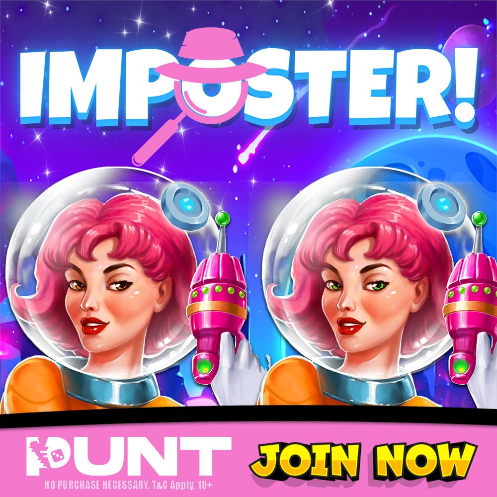 ‼️ IMPOSTER!! ‼️

Identify the IMPOSTER hiding below!! 💯

WINNERS: 2
PRIZE: 5SC

✏️ Rules to enter:
1. FOLLOW <a href="/PuntSocial/">Punt.com</a> 
2. LIKE + RT this post!
3. Comment with the correct answer! (along with your PUNT username)

GOOD LUCK! 🙌