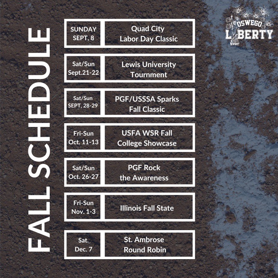 You want to watch some great softball? Come check us out this fall!!! 🗽🥎♥️🤍💙