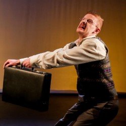 A Brief Case of Crazy from @skedaddletheatr (9:15pm) at Space @ Symposium Theatre Annexe - a charming, inventive piece of physical theatre with three talented leads managing to elicit comedy gold from everyday objects and situations.  A quirky show that all the family can enjoy.