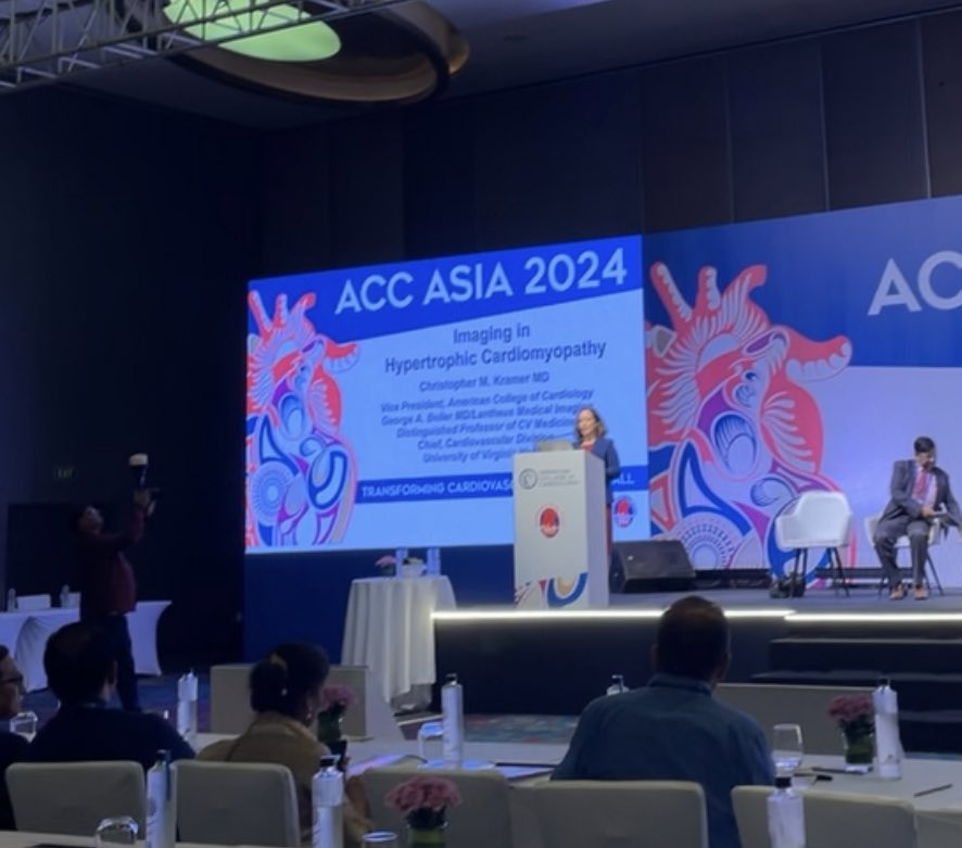 Had a wonderful time listening to <a href="/AllisonGHaysMD/">Allison G. Hays, MD</a> on Imaging Modalities in HOCM and Chest pain evaluation at #ACCAsia 2024! (followed by a fangirl moment)

<a href="/ACCinTouch/">American College of Cardiology</a> #CardioTwitter