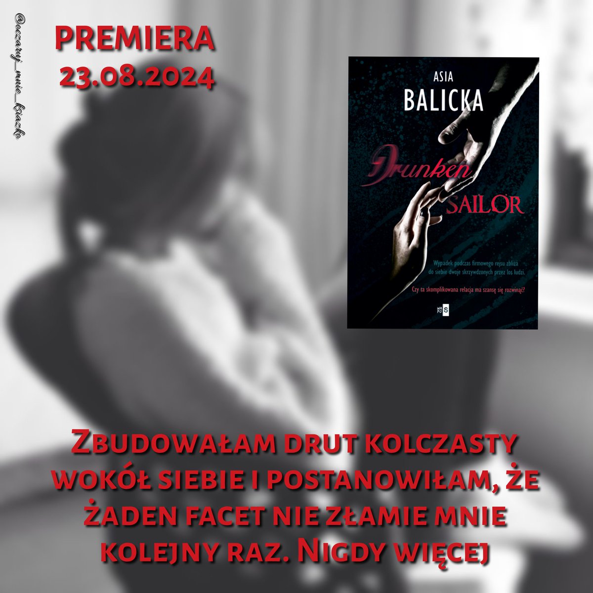 oczarujmnie's tweet image. #drunkensailor #asiabalicka #wspos #patronatmedialny #sierpniowapremiera #orderbook #przeczytajksiazke #readbook #viral #oczarujmnieksiazko #cytat
