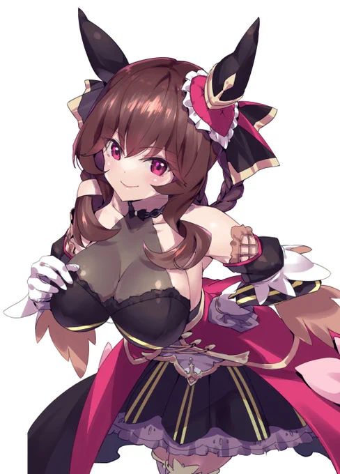じぇんちるさんは「肉ゥ!」って感じが良い。とても良い。 #ウマ娘 