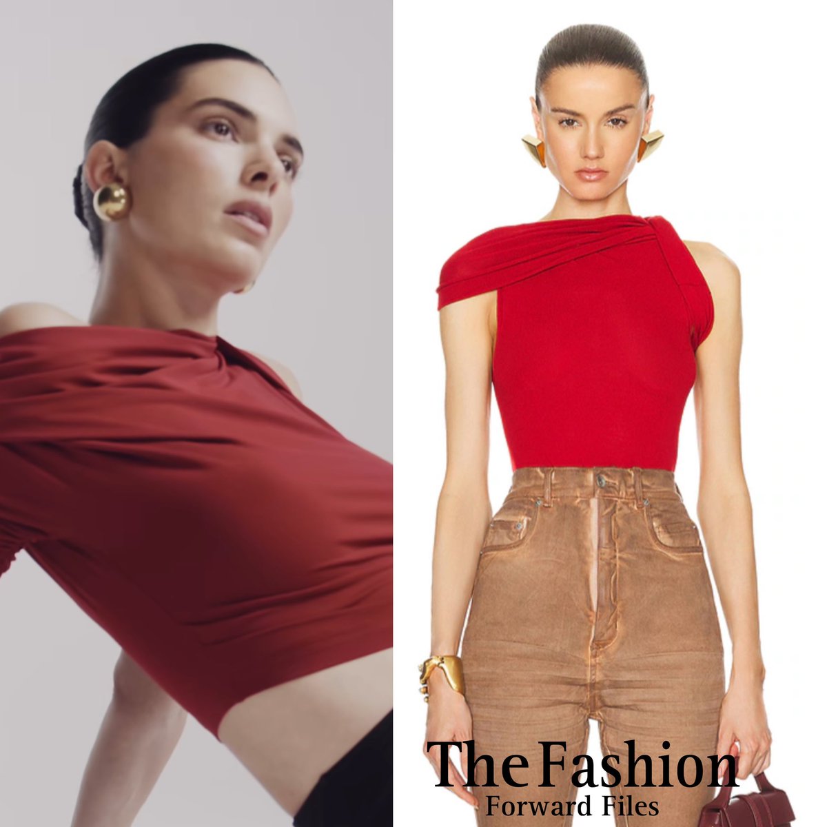 FashFwrdFiles's tweet image. Kendall Jenner wears a red Asymmetric Twist Top by Rick Owens 
-
#prefall #fashion #kendalljenner #kendalljennerfans #kendalljenneredits #kendalljenneroutfit #kendalljennersnapchat #kendalljenneredits #kendalljennerlook #fashionstyle #rickowens