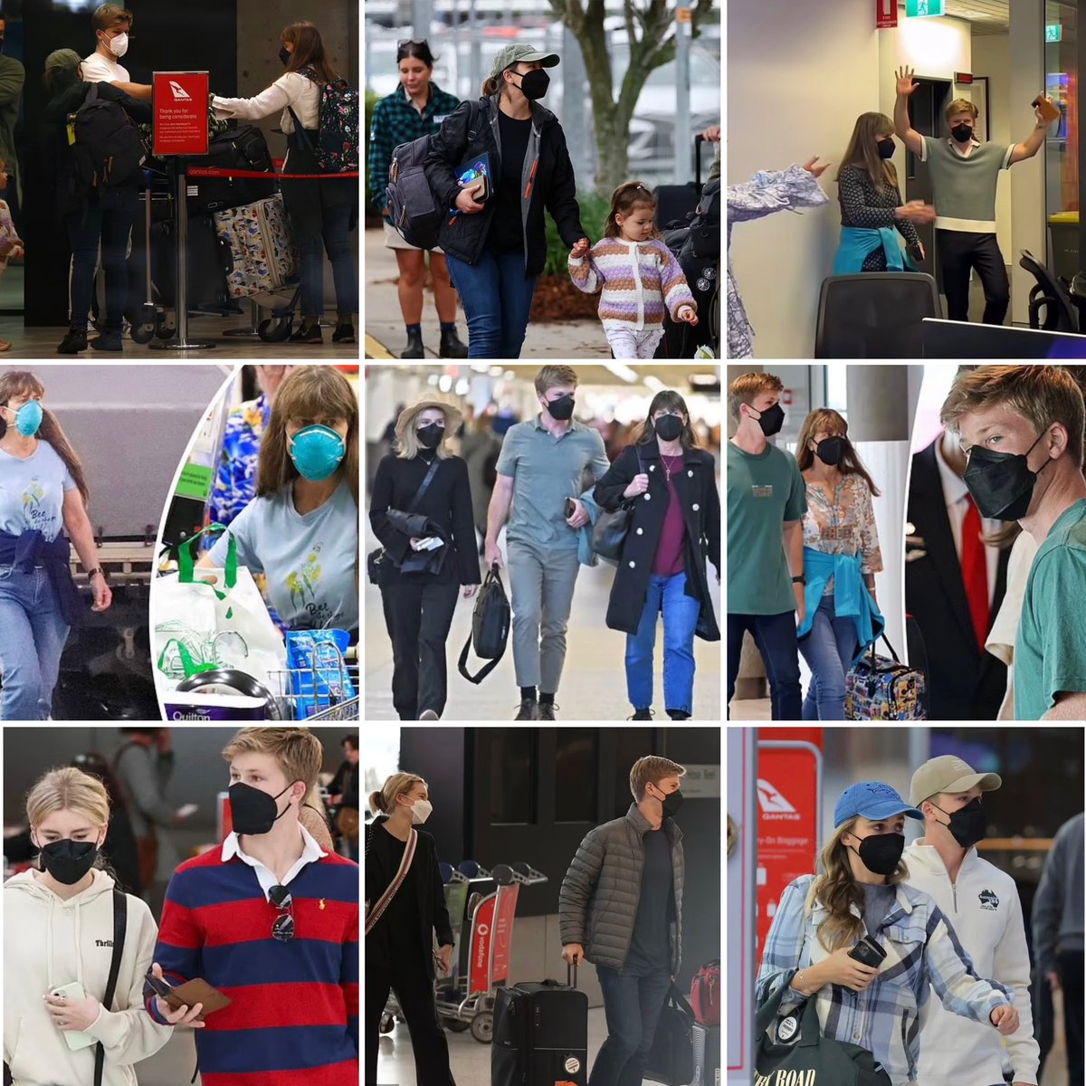 SMpwrgr's tweet photo. 2/3

Not just a once-off, the Irwins regularly wear what look to be p2 respirators at airports as well as the supermarket and even to radio interviews https://t.co/DdWNgJfQaT