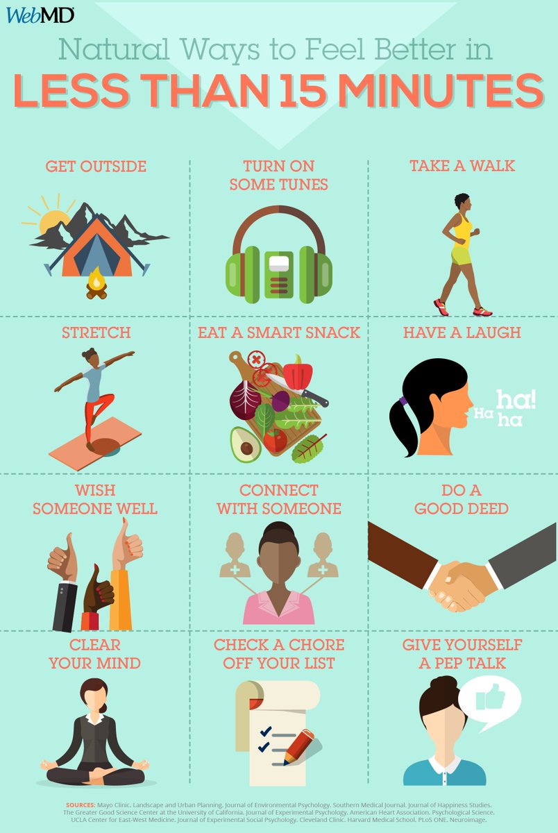 If you're feeling overwhelmed, these stress-relieving tips can help you relax in 15 minutes or less. wb.md/4fHXsBH